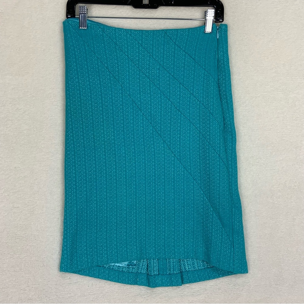 Eva Franco Women’s Pencil Skirt Anthropologie Knee Length Quilted Lined Size 8